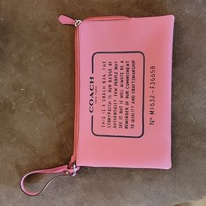 Authentic Coach Wristlet